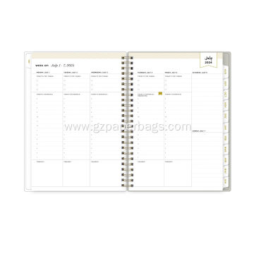 Personalized Monthly Planning Calendar